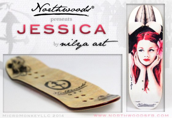 Northwoods fingerboards GFX Jessica